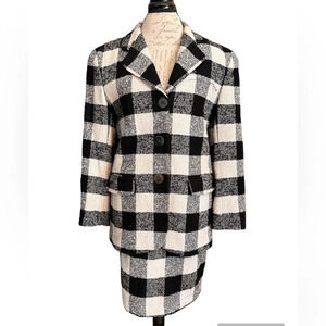 vintage wool blend suit